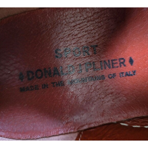 Donald J.Pliner Dotare made in Italy Leather sport comfort shoes career casual 9 - Picture 10 of 12